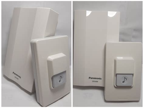 chuông cửa không dây panasonic ebg888|Chuông cửa Panasonic EBG888 và nút bấm EGG331, chuông .